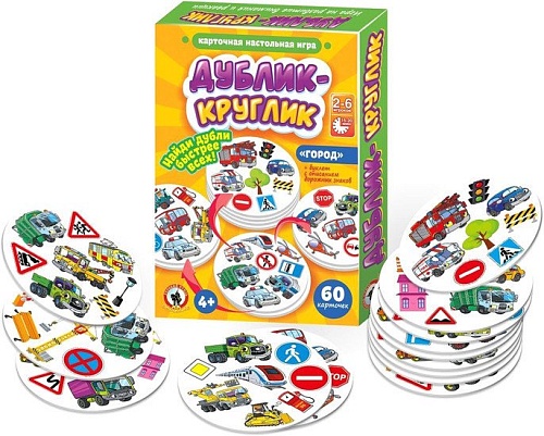 Настольная игра Русский стиль Дублик-круглик Город 02483