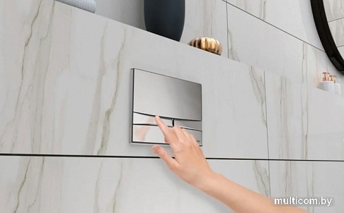 Панель смыва Berges Wasserhaus Novum F3 (глянцевый хром)