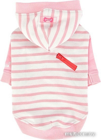 Футболка Puppia Jalen с капюшоном PATA-TS1724-LP-XL (розовый)