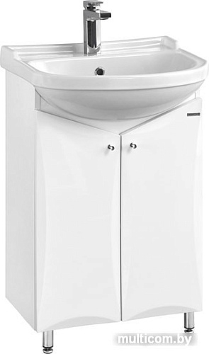 Акватон Тумба под умывальник Джимми 57У 1A250501DJ010 (белый глянцевый)
