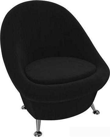 Интерьерное кресло Mebelico 252 105539 (велюр, черный)