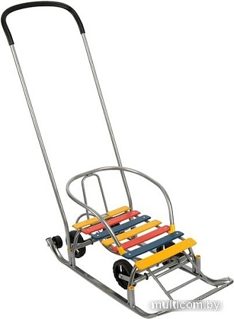 Санки Galaxy Мишутка 1 Универсал (серебристый)