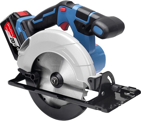 Дисковая (циркулярная) пила DongCheng DCMY165S Type BM (с 2-мя АКБ)