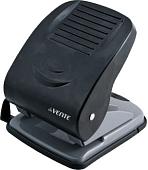 Дырокол deVente Stripe 4020347 40 листов (черный)