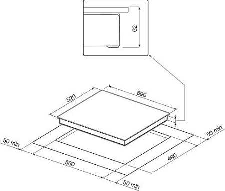 Варочная панель Graude IK 60.1
