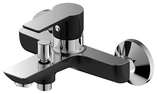 Однорычажный смеситель Argo Olimp black 3505P