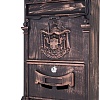 Почтовый ящик Аллюр №4010В (старая медь)