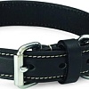Ошейник Camon DA017/D (кожаный черный)