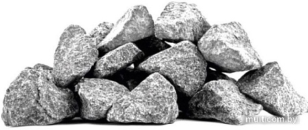 Камни для бани КомфортПром Габбро-диабаз колотые 10221171 (20кг)