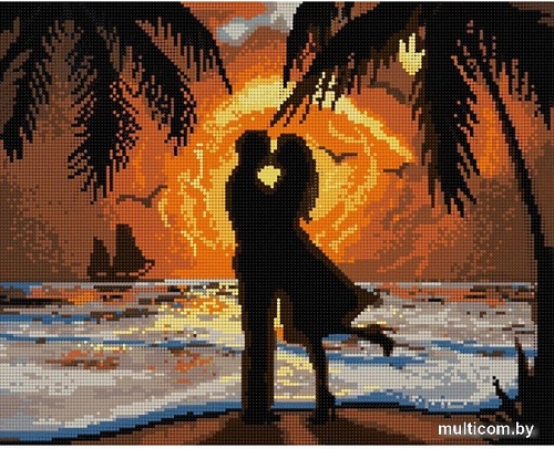 Алмазная мозаика ArtCity Романтическое мгновение DP066