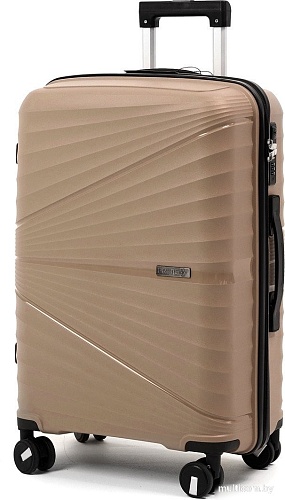 Чемодан-спиннер Pride РР-9702 (M, кофейный)