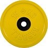 Диск MB Barbell Евро-классик 51 мм (1x15 кг, желтый)