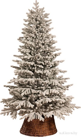 Ель Ёлушка Уральская заснеженная ЕУРАЛЗ 15 (1.5м, подставка пластик)