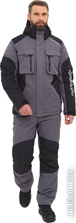 Костюм Huntsman Торнадо -15 Breathable 44-46/170-176 (серый)