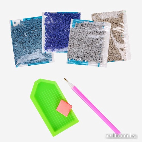 Алмазная мозаика Darvish Тигр в цветах DV-9512-7