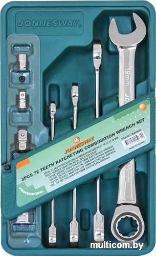 Набор ключей Jonnesway W45508S 8 предметов
