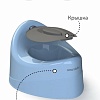 Детский горшок Amarobaby Fort AB221102F/19 (голубой)