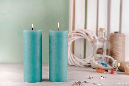 Набор свечей Мелт 200 мм (2 шт, бирюзовый)