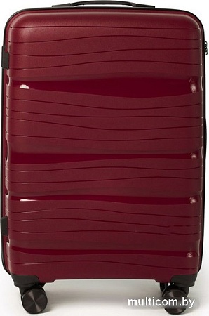 Чемодан-спиннер Pride PP9802 (L, бургунди)