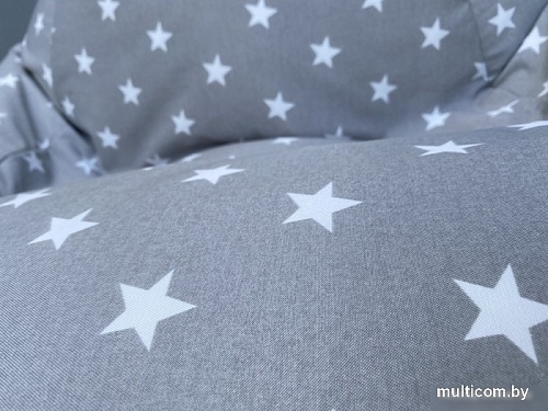 Кресло-мешок Flagman Груша Мега Г3.7-49 Звезды (серый)