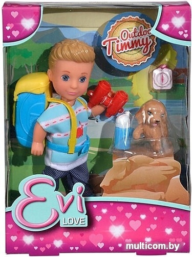 Кукла Simba Тимми с рюкзаком и собачкой 105733230