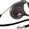 Flexi Black Design M Cord 5 m (черный)