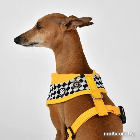 Шлейка Puppia Racer PATD-HA1767-YE-XL (желтый)