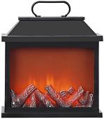 Светодиодный камин Neon-night Авангард с эффектом живого огня 30х13х30 см