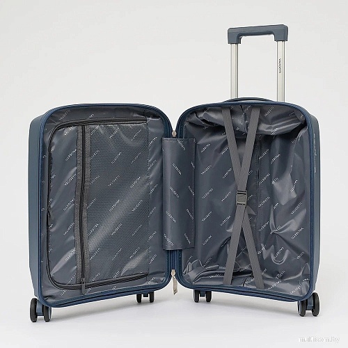 Чемодан-спиннер VALIGETTI 344-2201/2-20NAV (синий)