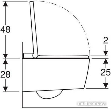 Унитаз Geberit AquaClean Sela 146.224.11.1