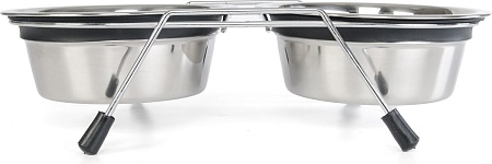 Миски на подставке ZooZooZoo Двойная на подставке SWT-6009D-780