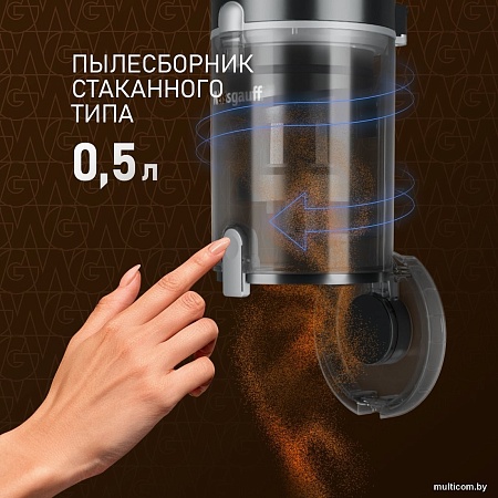 Пылесос Weissgauff V12 BLDC 400 Nero Turbo