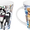 Набор кружек Elan Gallery Хаски и Лабрадор 880237