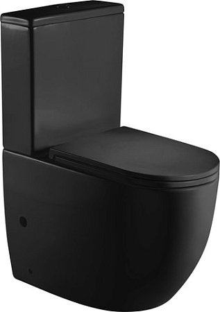 Унитаз WeltWasser Merzbach 001 MT-BL (черный матовый)