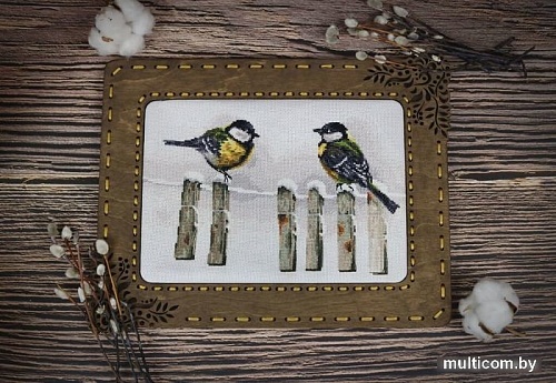 Набор для вышивания Золотое руно Зимние посиделки З-059