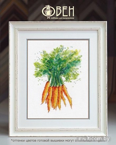 Набор для вышивания Овен Морковь 1486