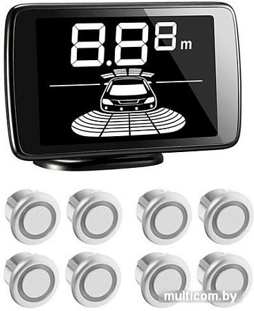 Парковочный радар ParkMaster 238 (серебристый)