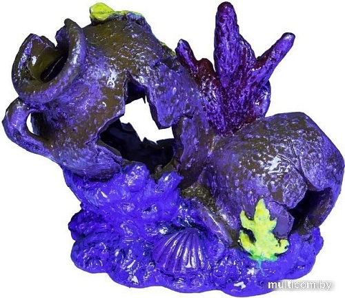 Декорация GloFish Разбитая ваза с GLO-эффектом 19626