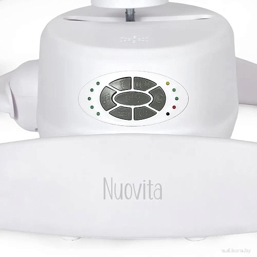 Детские шезлонги и качалки Nuovita Degno D1 (белый/графитно-черный)