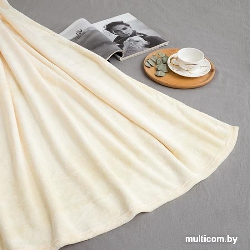 Плед Love Life 5866368 100x140 (бежевый)