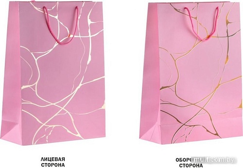 Пакет подарочный Perfecto Linea Amelia 47-423101 (розовый)