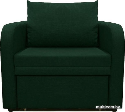 Кресло-кровать Brioli Пино Т (рогожка, J8 темно-зеленый)