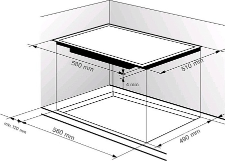 Варочная панель Zigmund & Shtain CIS 189.60 WX