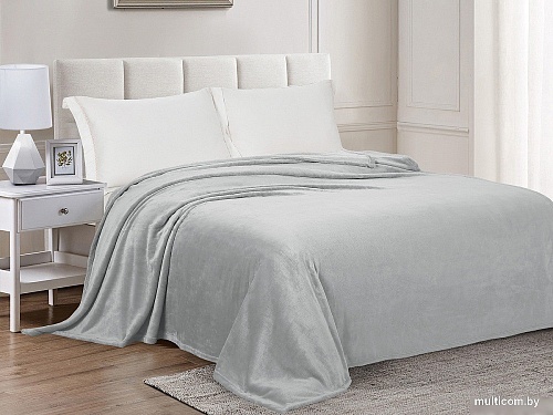 Плед Milanika Дымка 2сп 180x200 (велсофт)