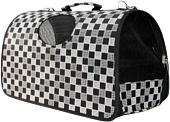 Сумка-переноска For Friends Chess (L, черный/серый/белый)