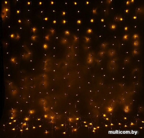 Световой дождь Luazon Led-360 (2x1.5 м, желтый) [1080466]