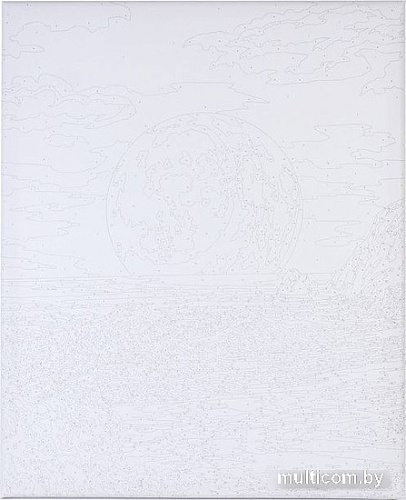 Картина по номерам Школа талантов Луна на закате 7990292