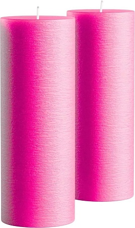 Набор свечей Мелт 200 мм (2 шт, розовый)