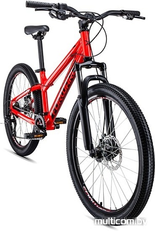 Велосипед Forward Titan 24 2.0 disc (красный, 2019)