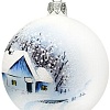 Елочная игрушка Декарт Зимняя избушка 8Ш0079